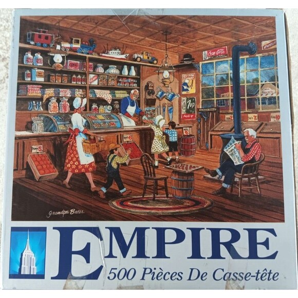 General Store 500 Piece Jigsaw Puzzle Bob Bates by Empire - Picture 3 of 3